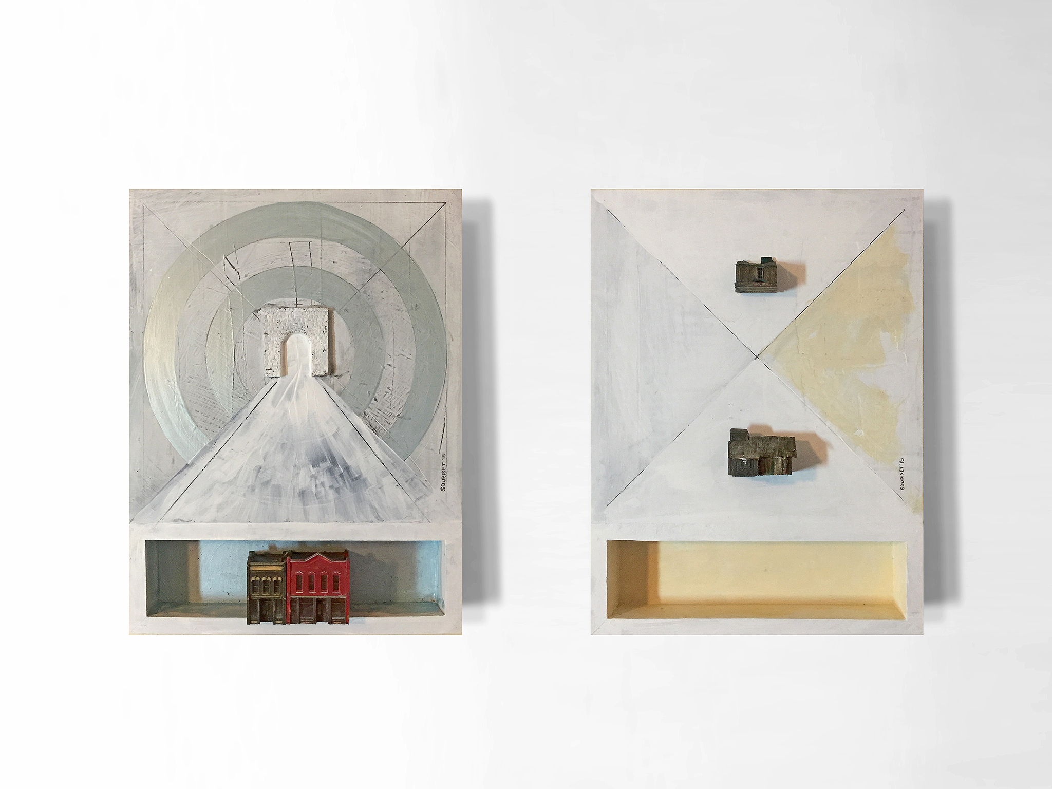 Recent Dimensional Paintings