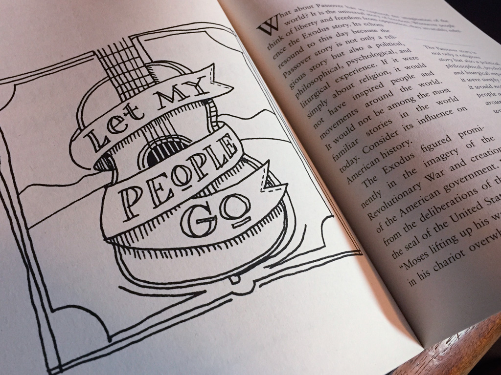 Book Interior Illustrations: Rabbi Evan Moffic