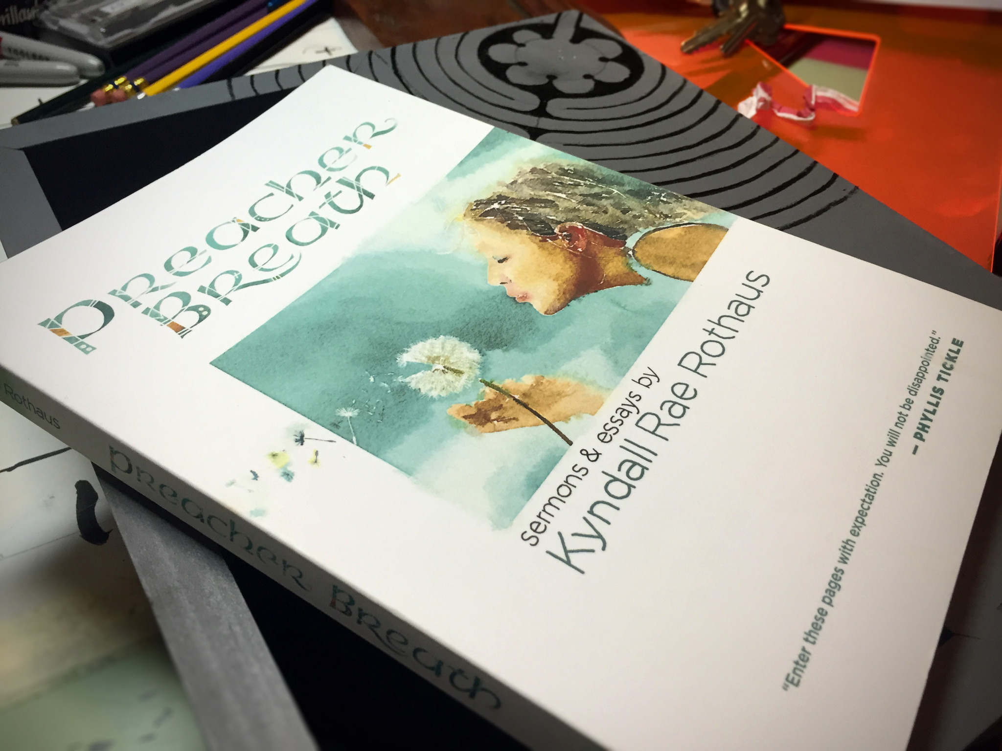 Book Cover Illustration: Preacher Breath