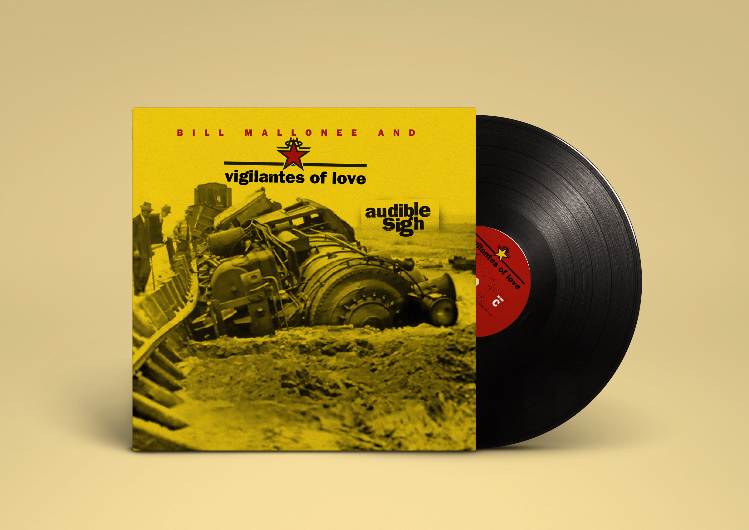 VOL-Vinyl Record MockUp