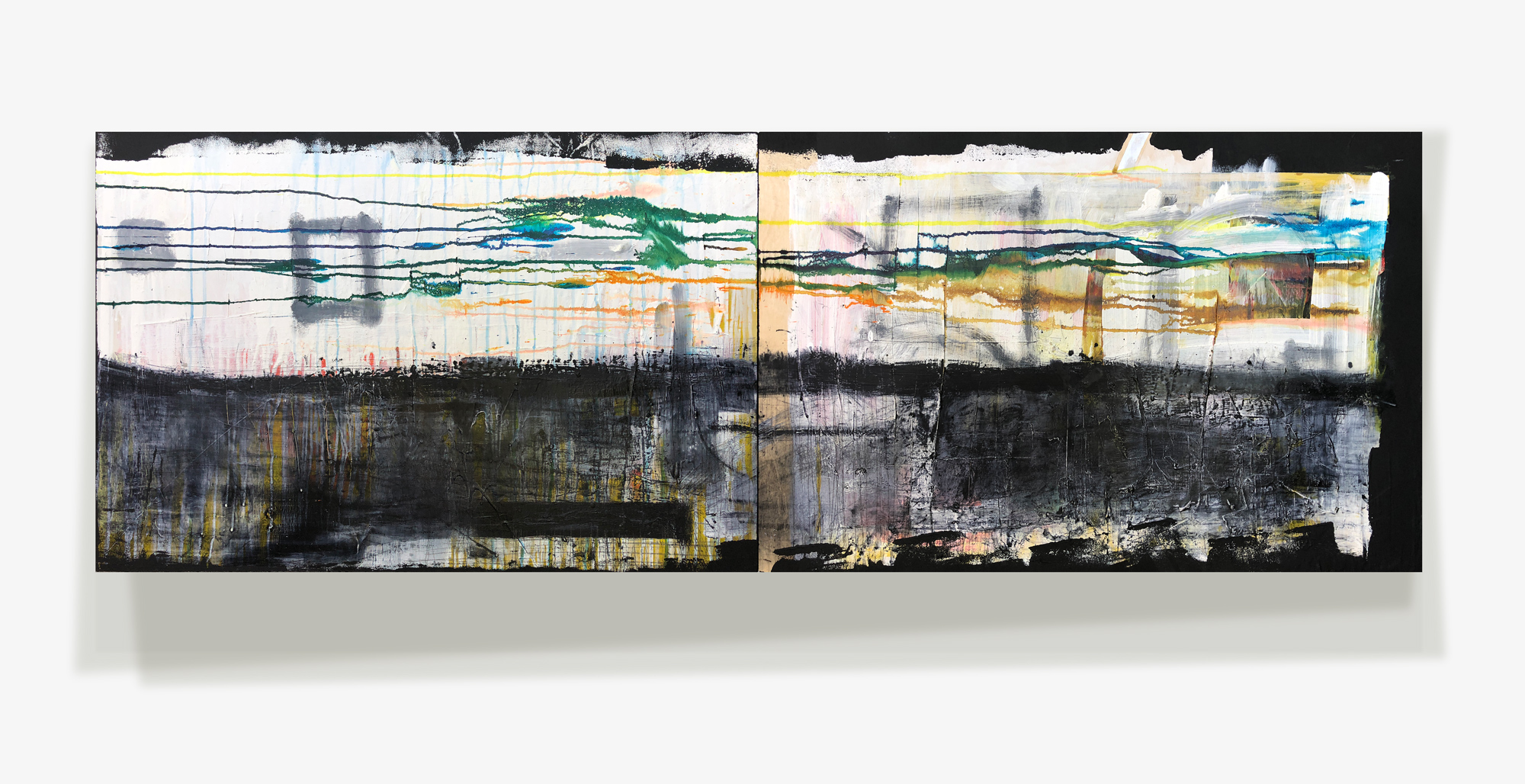 Traffic Flow Diptych